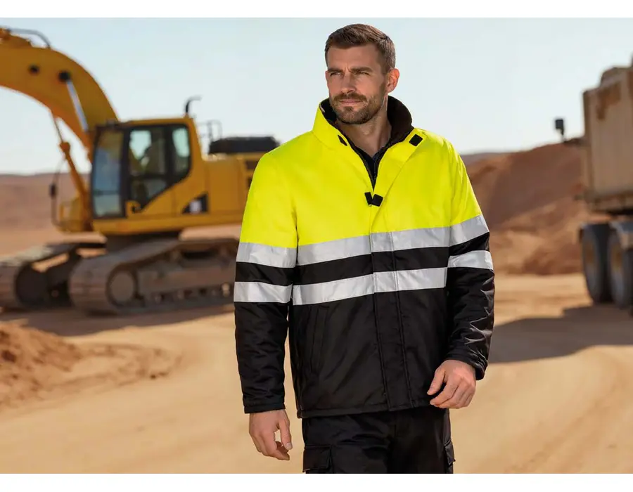 Profesional con ropa laboral personalizada